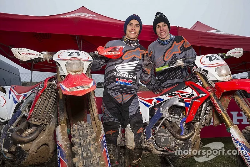 Marc Márquez y su hermano, Alex Márquez