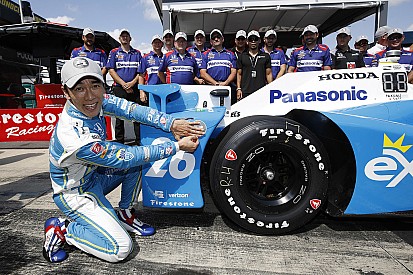 Pocono IndyCar: Sato takes pole as stars crash