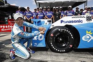 IndyCar Pocono: Sato pakt pole, zware crash Hunter-Reay