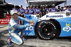 Takuma Sato centra la pole position a Pocono