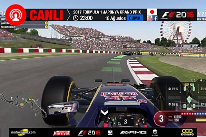 2017 Japonya GP Sanal Turnuva: Canlı Yayın