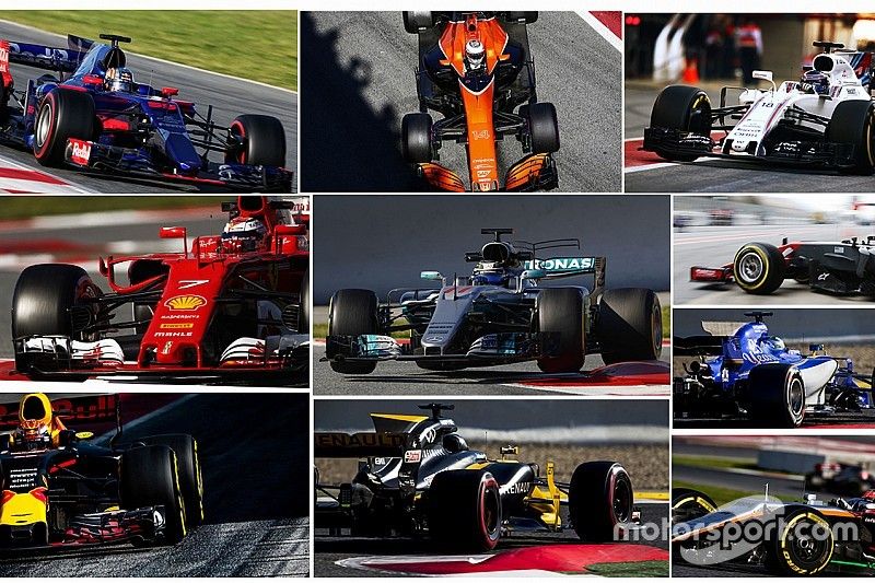 2017赛季F1车队概览