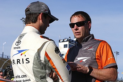 Loss of Cup crew chief came as "a surprise" for Daniel Suarez