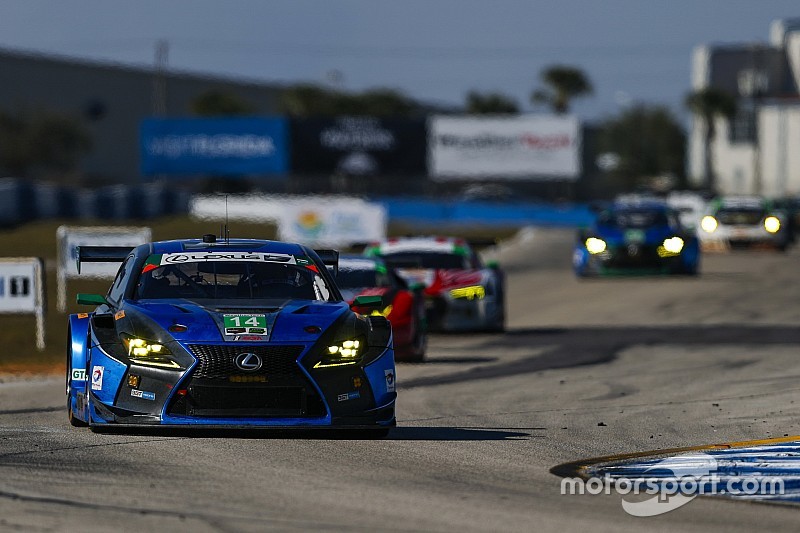 【セブリング12h】レクサスRC F GT3、トラブル重なるも2台揃って完走