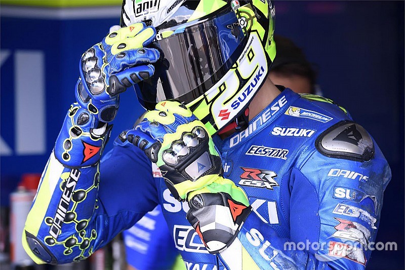 Iannone a perdu gros au stand, mais veut retenir le travail de Suzuki