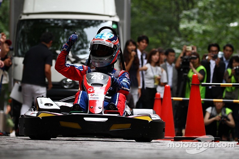 丸の内で「TAKUMA KIDS KART CHALLENGE」開催予定。琢磨がデモラン