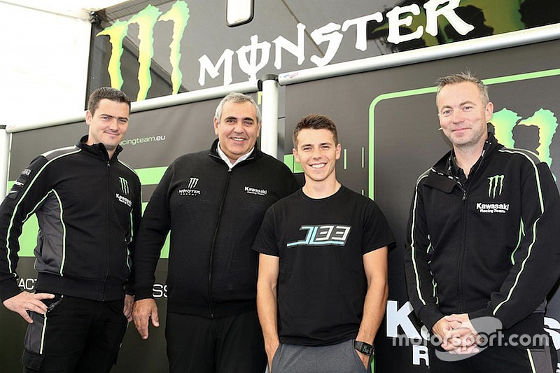 Julien Lieber sale in MXGP con la Kawasaki nel 2018