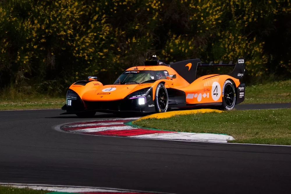 McLaren MCL-HY, test Varano