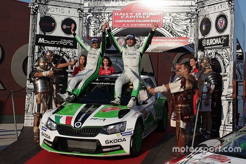 Umberto Scandola e Guido d'Amore, Skoda Fabia R5, Skoda Motor Sport Italia