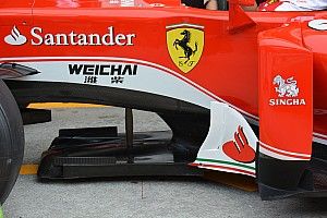 Analisis teknis ringkas: Splitter Ferrari SF16-H