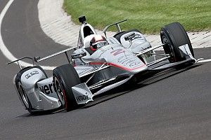 “Domed skids are no problem,” says Indy 500 champ Montoya