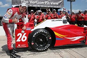 Carlos Munoz scores first IndyCar pole