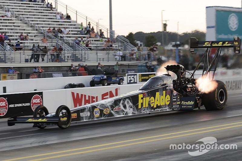 Pritchett, Hagan, Nobile and Hines race to No. 1 qualifiers on Saturday at Dodge NHRA Nationals
