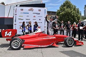 Rosenqvist completes perfect weekend in Toronto