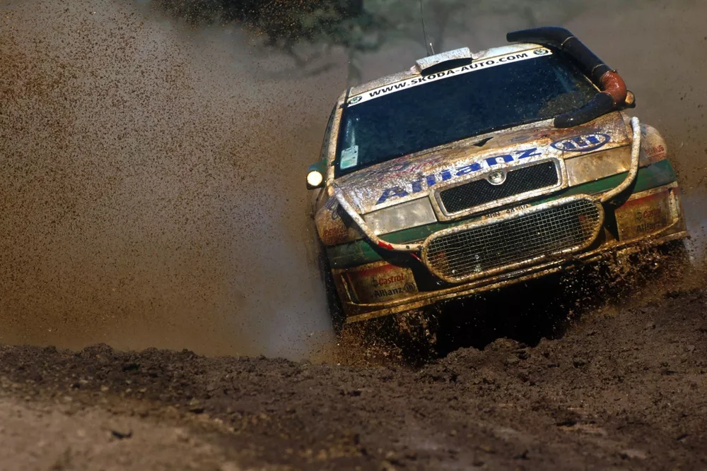 Armin Schwarz, Manfred Hiemer, Skoda Octavia WRC