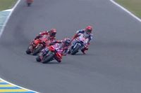 V&iacute;deo: &iexcl;adelantamiento en la &uacute;ltima vuelta de M&aacute;rquez a Bagnaia!