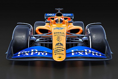 GALERIA: McLaren brinca com regras da F1 e simula carro de 2021