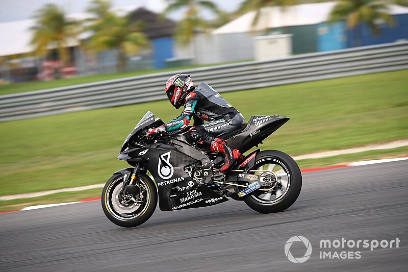 MotoGPセパンテスト3日:クアルタラロ3日連続首位。マルケスまたもクラッシュ