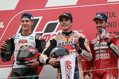 Motegi MotoGP: Marquez kazandı; Honda markalar, Quartararo çaylaklar şampiyonu oldu