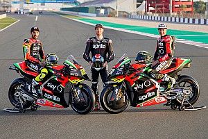 Aprilia presenta la livrea della nuova RS-GP e c'è anche Iannone