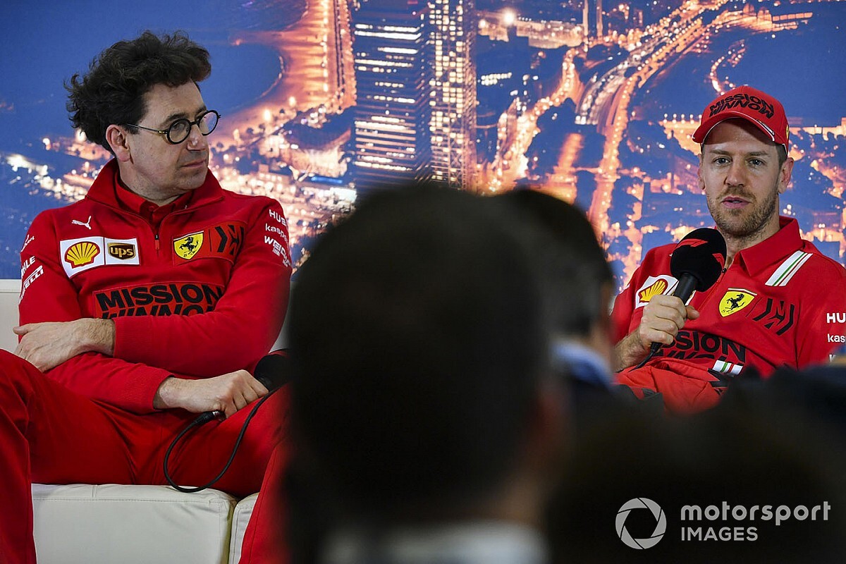 Ferrari: Binotto e Vettel... tubano parlando del futuro Rosso