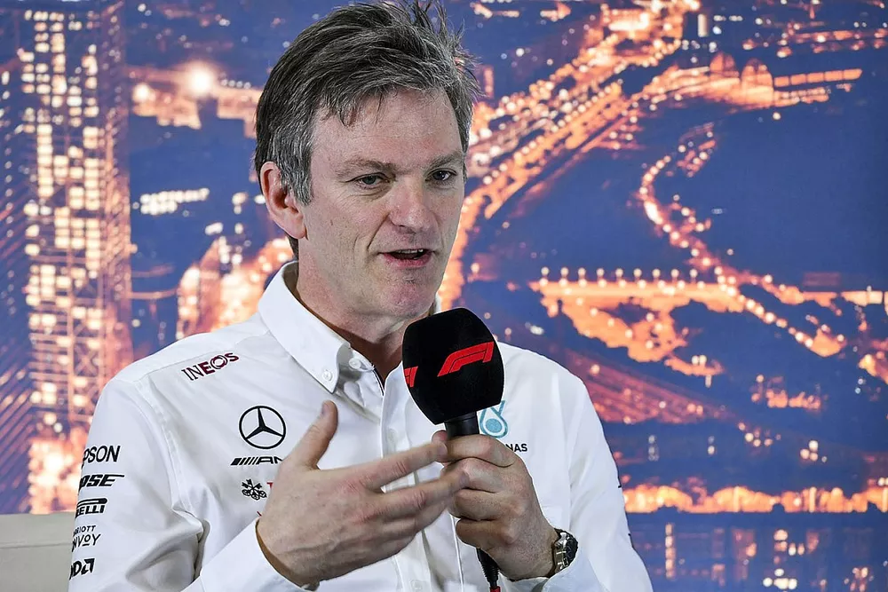 James Allison, Technical Director, Mercedes AMG in the press conference 
