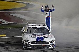 Chase Briscoe wins rain-delayed Las Vegas Xfinity race