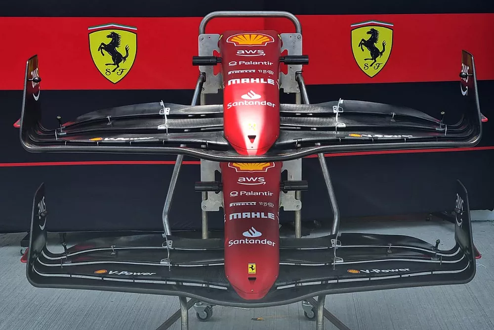 Ferrari F1-75 front wing