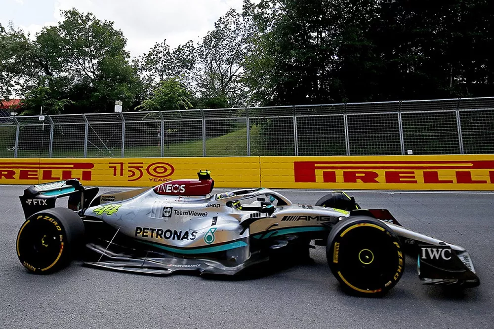 Lewis Hamilton, Mercedes W13