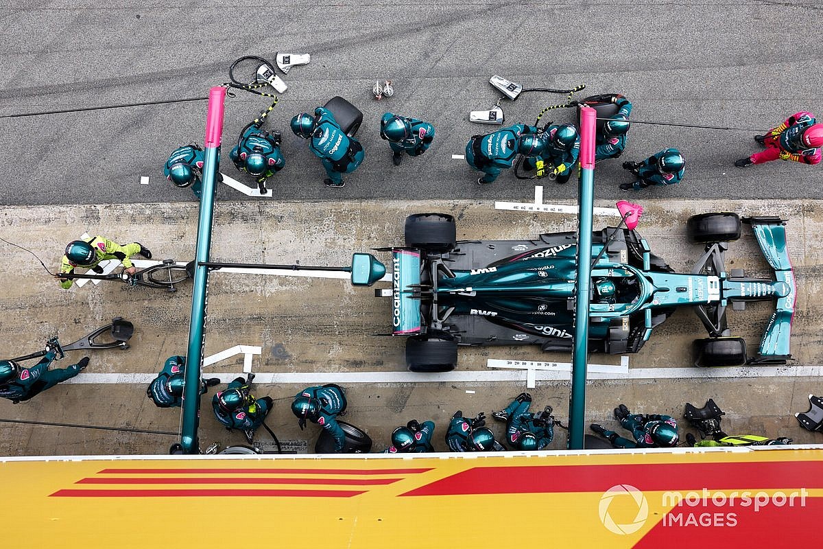 Aston Martin klokt snelste pitstop tijdens Spaanse Grand Prix