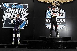 Grosjean sur son premier podium IndyCar, la victoire pour VeeKay