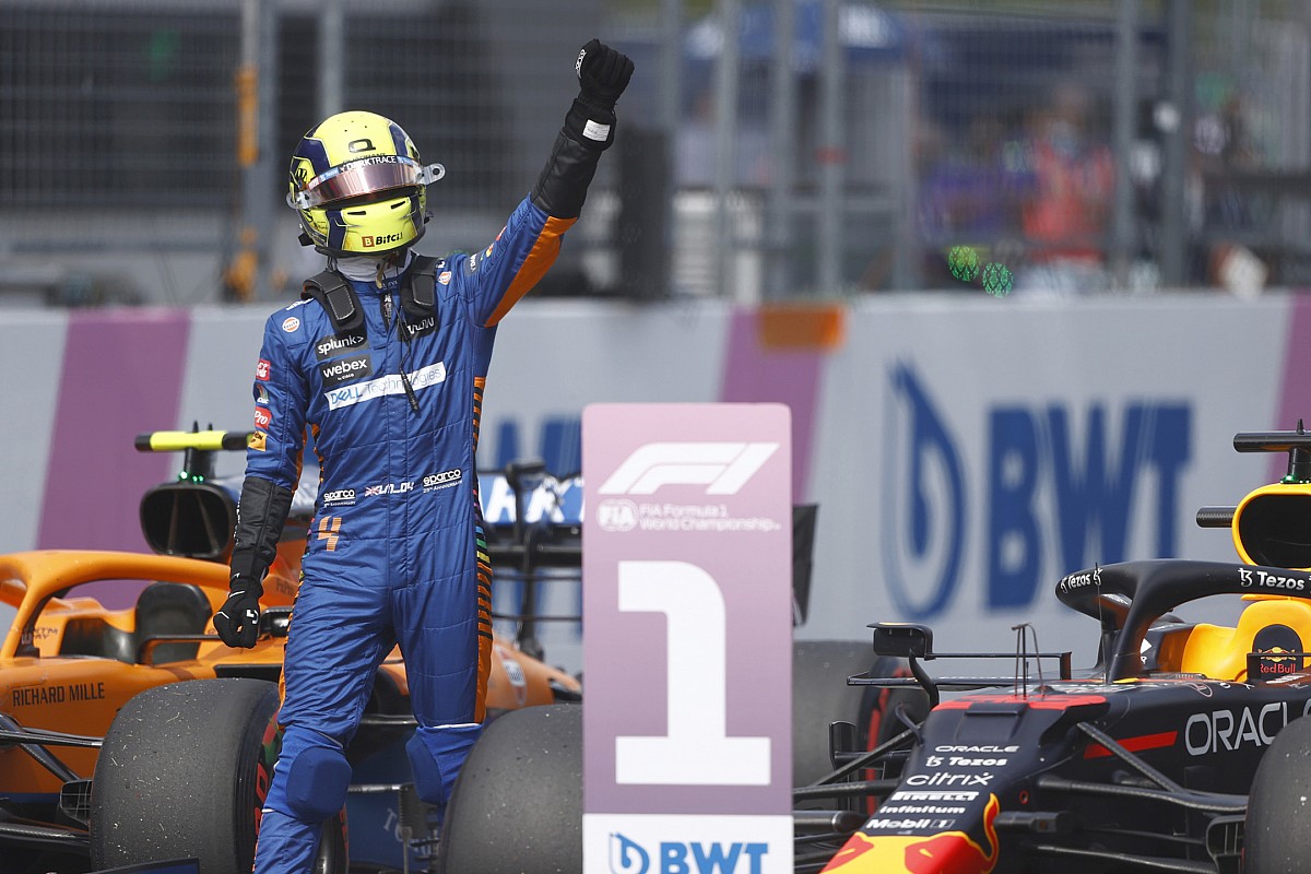 Red Bull impareggiabile, ma le Mercedes si sciolgono, Norris no