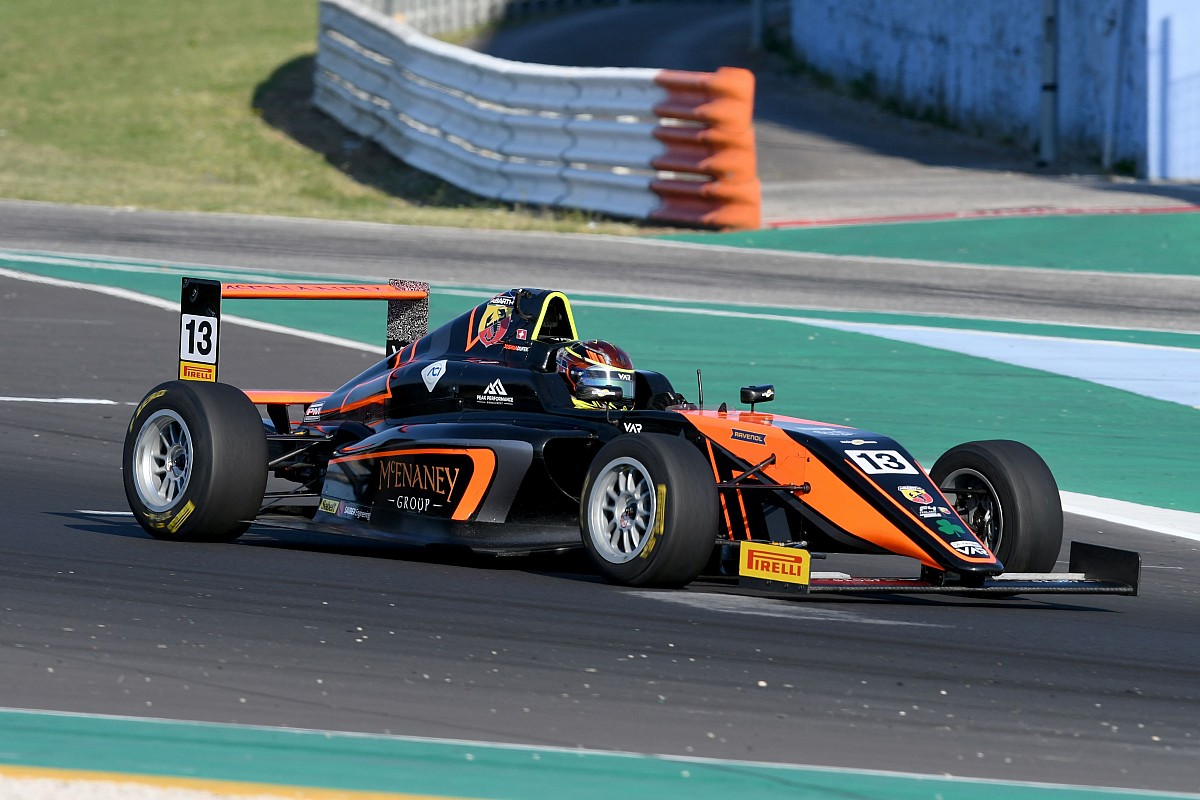 Formula 4: Dufek il più veloce nelle Libere 1 di Misano