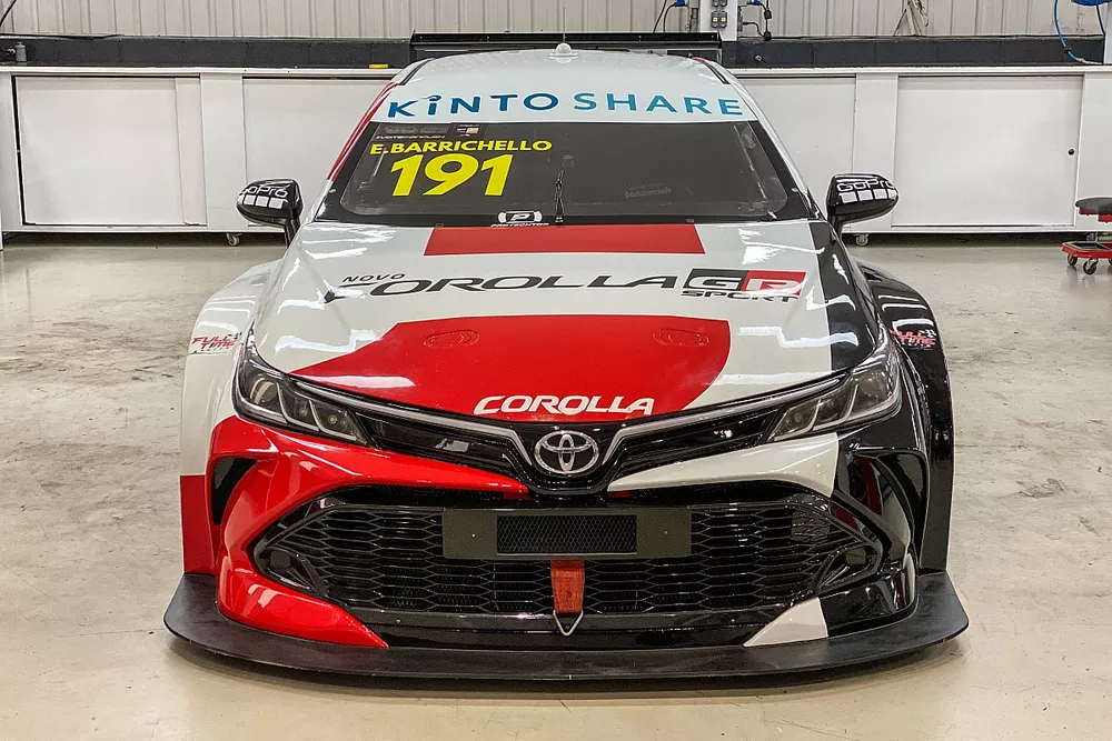 Carro de Dudu Barrichello