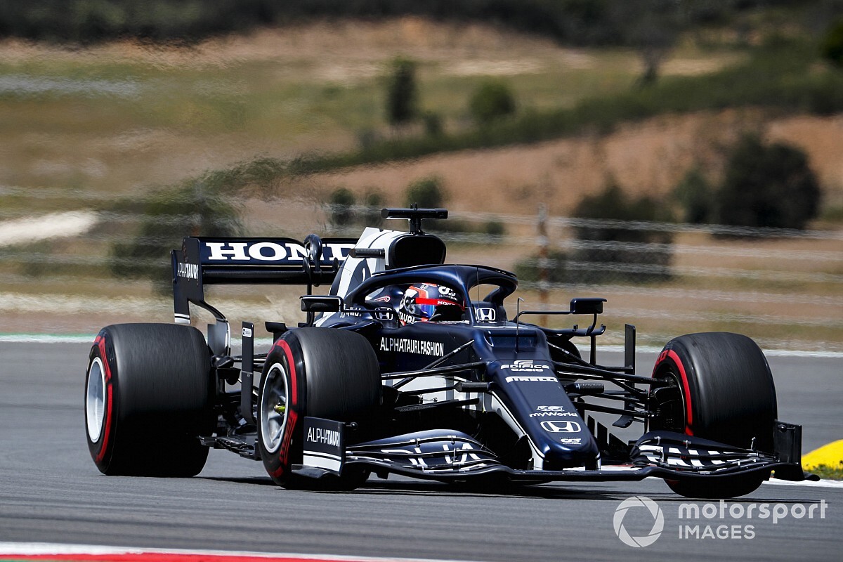 F1ポルトガルFP2速報:ハミルトン首位、フェルスタッペン2番手。角田14番手