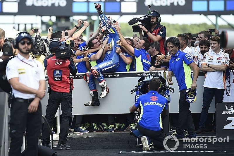 Ganador Alex Rins, Team Suzuki MotoGP