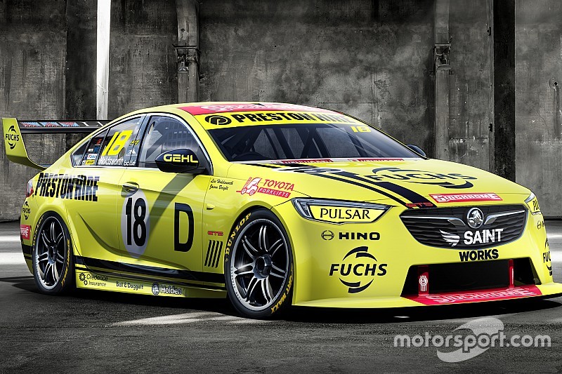 Team 18 celebrates Holden's first Bathurst winner