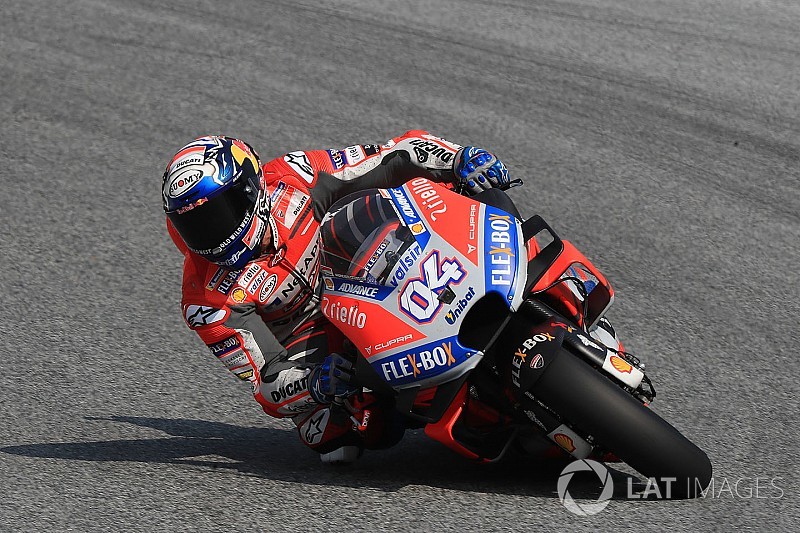 Dovizioso felice: "Ducati subito veloce. Abbiamo già feedback importanti sulle gomme Soft e le medie"