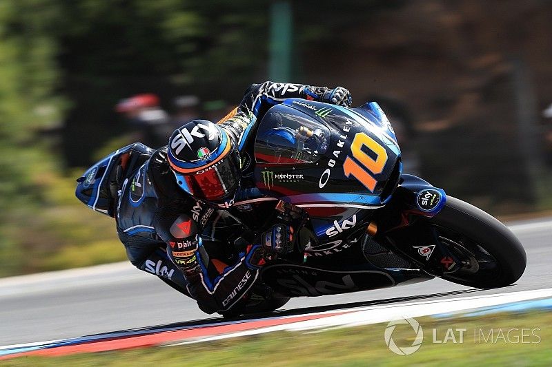 Moto2 Ceko: Marini pertama kalinya start terdepan