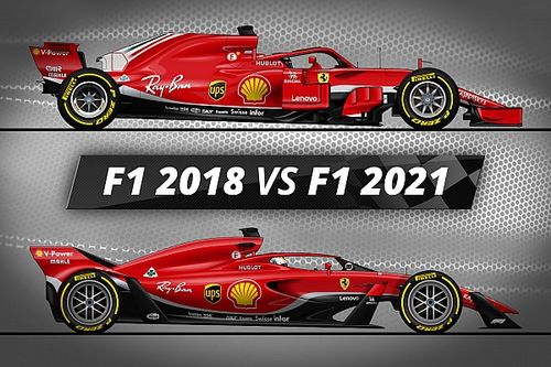 Vidéo - F1 2018 vs Concept 2021 : les différences