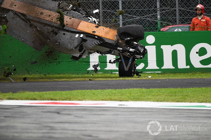 Galería: así fue el espeluznante accidente de Ericsson en Monza