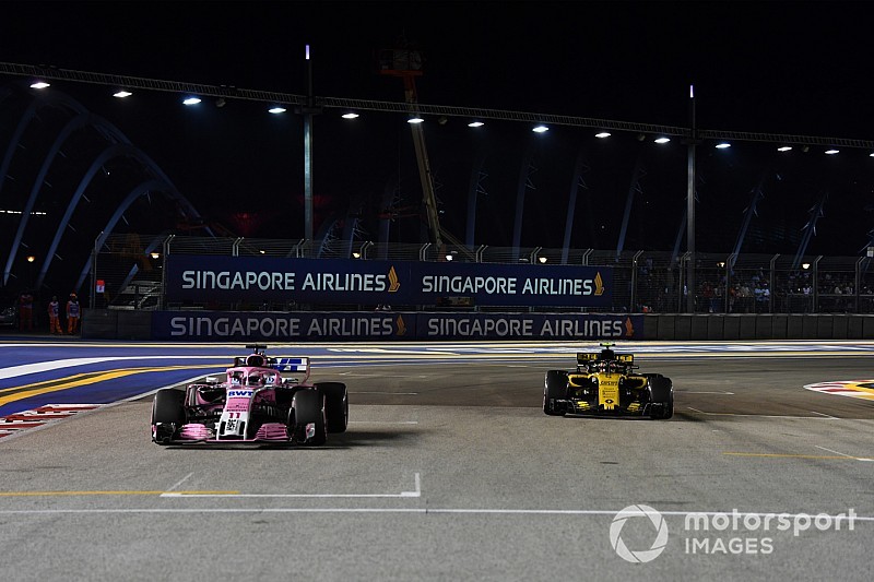 Sainz pide a Renault no quitar la vista de Force India