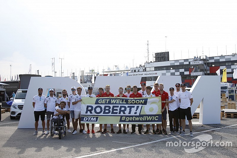 In Gedanken beim Ex-Kollegen: DTM grüßt Robert Wickens