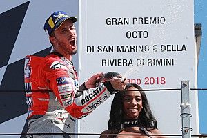 Dovizioso obtuvo una cómoda victoria en Misano