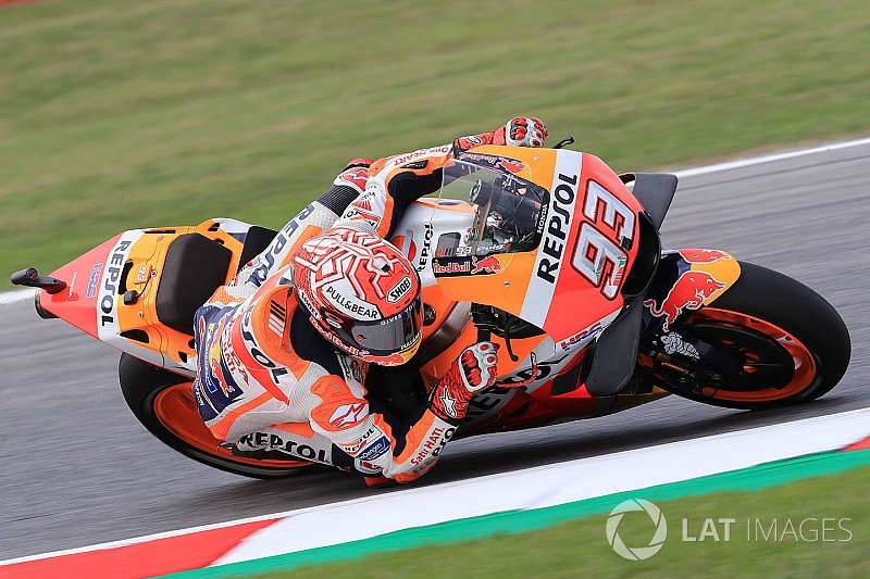 MotoGP San Marino: Marquez puncaki warm-up, Rossi ke-11
