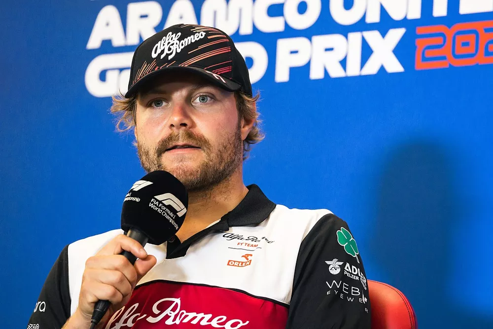 Valtteri Bottas, rueda de prensa del equipo Alfa Romeo F1