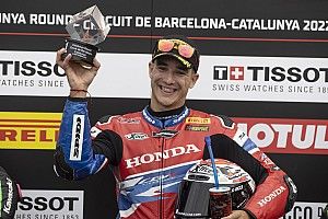 Barcelona WSBK: Lecuona scores Honda's first pole in six years