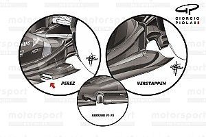 Perez and Verstappen to continue running different F1 floors