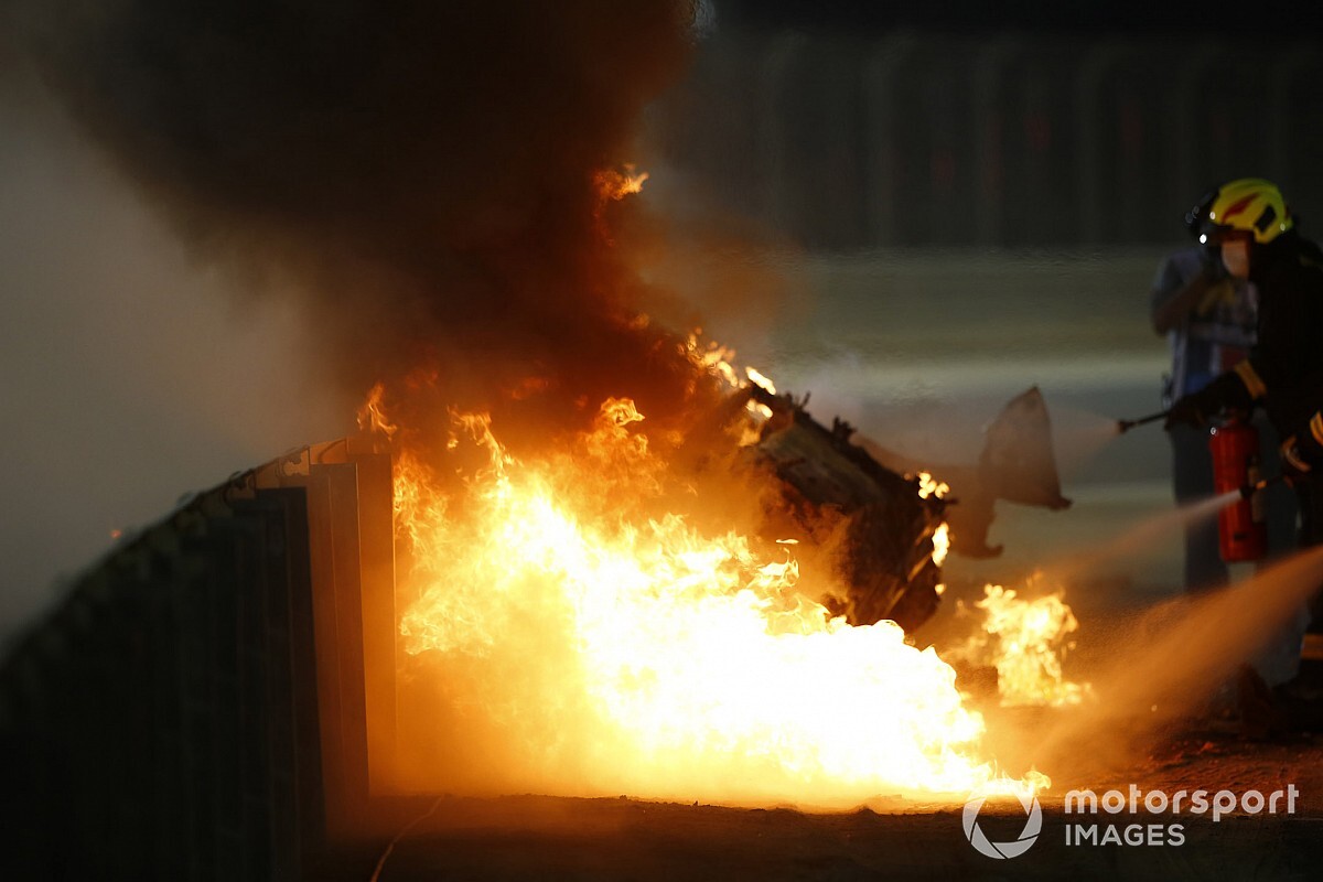 Video Grosjean: ma cosa ha causato il terribile crash?