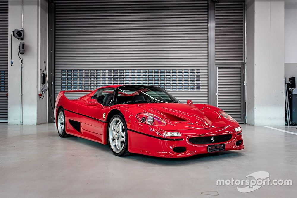 Ferrari F50 van Sebastian Vettel